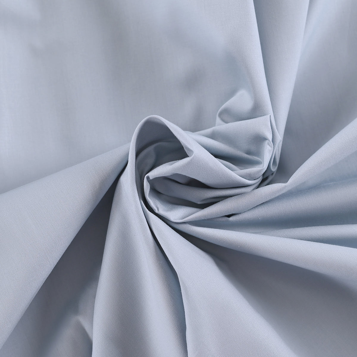 Slumber Plain Easy Care Percale 100% Cotton Winter Sky Crisp Bed Sheet with Pillow Case