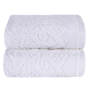 Windsor Antimicrobial Antifungal Zero Twist Fluffy Luxurious White Towel
