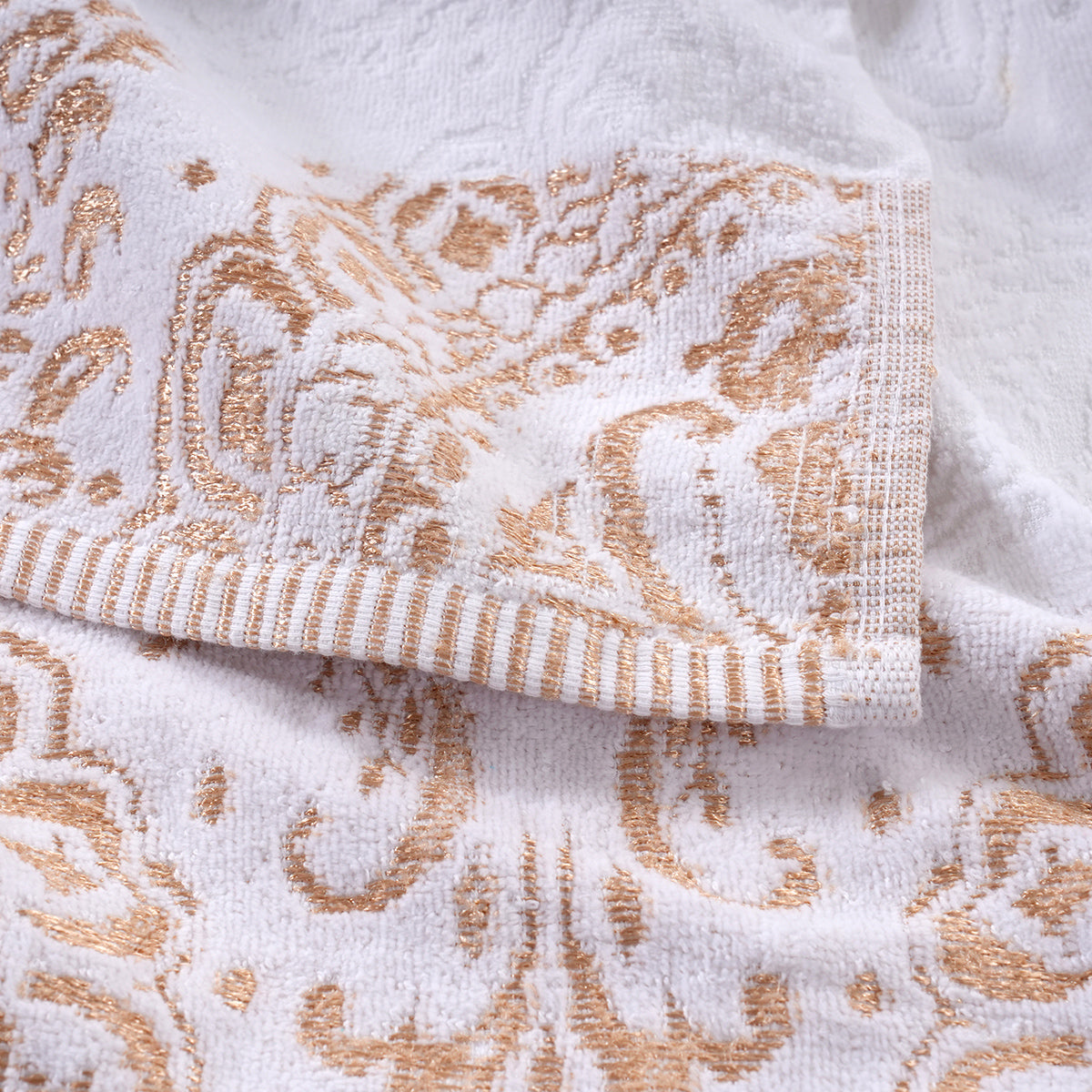 Vintage Monarch White Large/Beach Towel