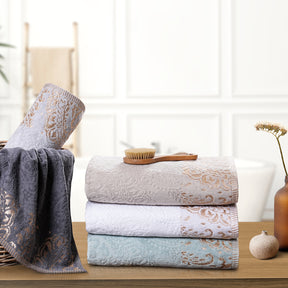 Vintage Monarch Grey Large/Beach Towel