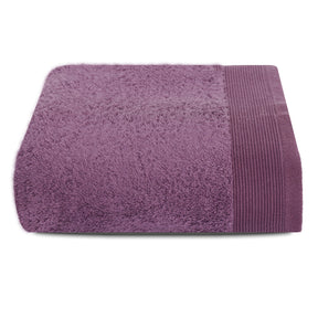 Colorart Embedded Stripe Shadow Purple Towel