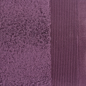 Colorart Embedded Stripe Shadow Purple Towel