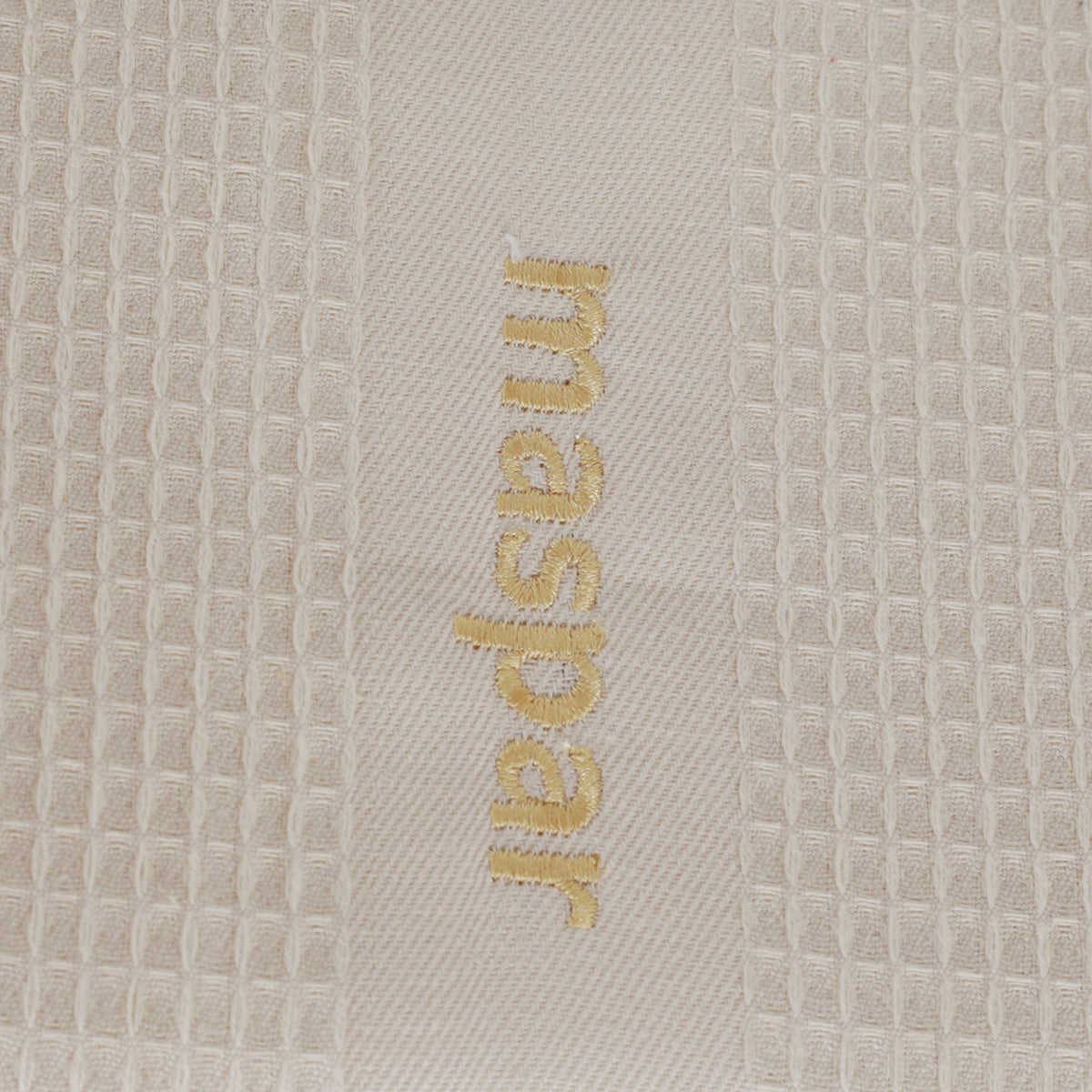 Catalina Waffle Antimicrobial Antifungal Super Absorbent Quick Dry Gym/Travel Cream Towel