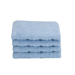 Casper Antimicrobial Antifungal Super Absorbent & Lofty Baby Blue Towel Set
