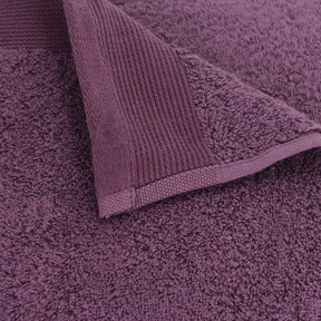 Colorart Embedded Stripe Shadow Purple Towel