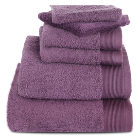 Colorart Embedded Stripe Shadow Purple Towel