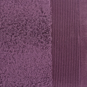 Colorart Embedded Stripe Shadow Purple Towel