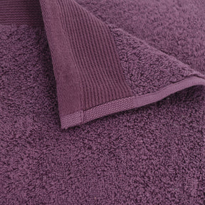 Colorart Embedded Stripe Shadow Purple Towel
