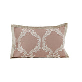 Vintage Peached Fop Jacquard Pillow Sham Set Neutral