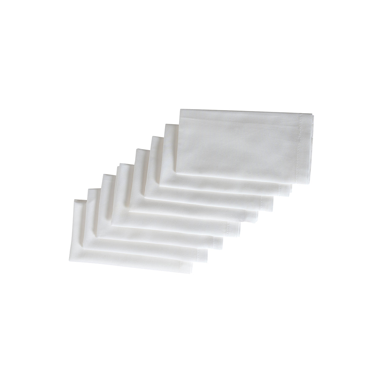 Viola 100% Cotton Utility Napkin Set 30X30 CM White