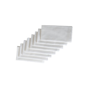 Viola 100% Cotton Utility Napkin Set 30X30 CM White