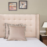 Grandeur Classic Prime 100%Cotton Printed 2 Pc Large Pillow Case Euro Set