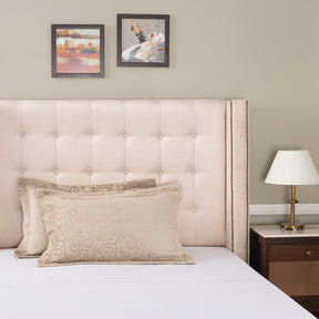 Grandeur Vint Classic Jacquard 2 Pc Standard Pillow Sham Set
