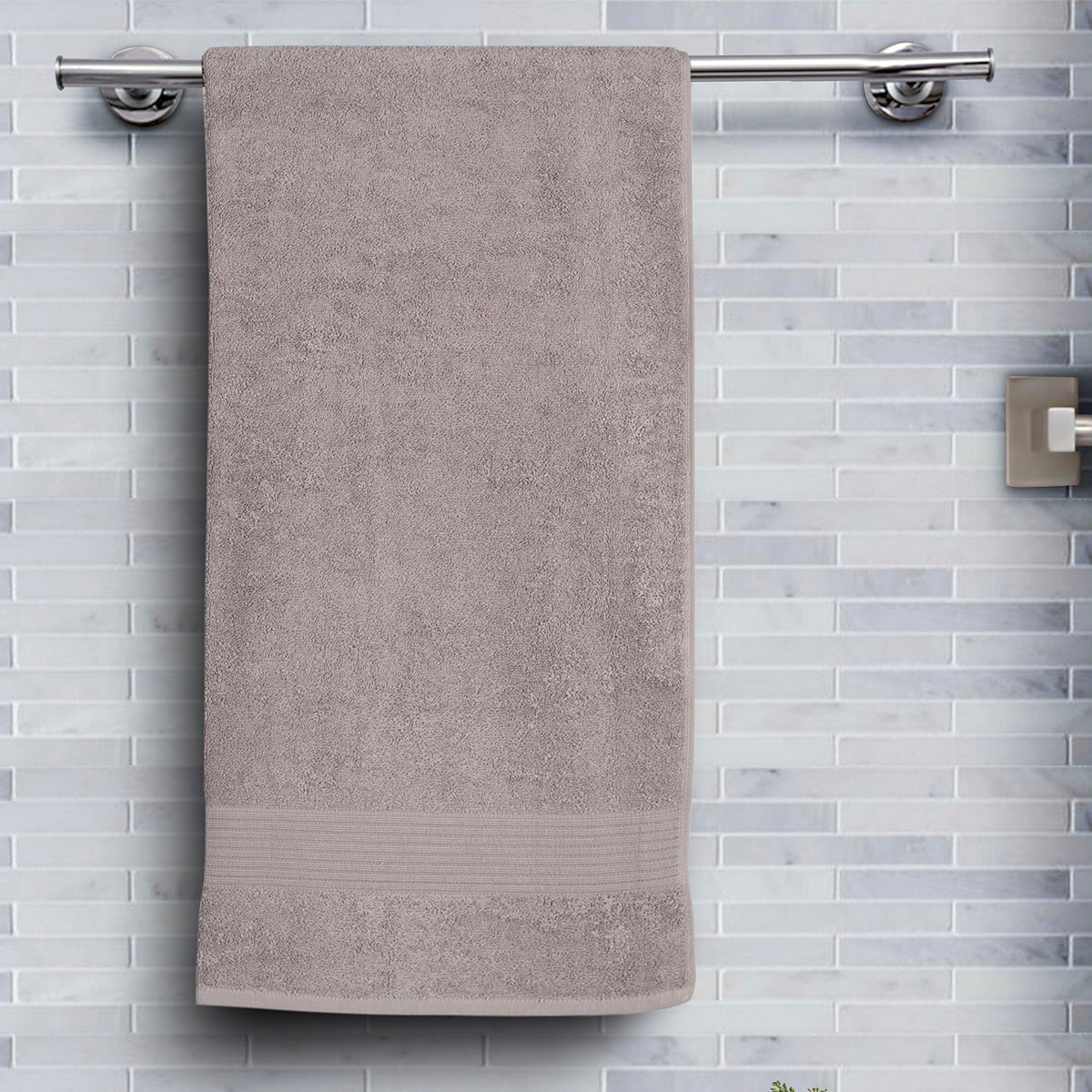 Jeneth Ultra-soft and highly absorbant Ash Grey Towel