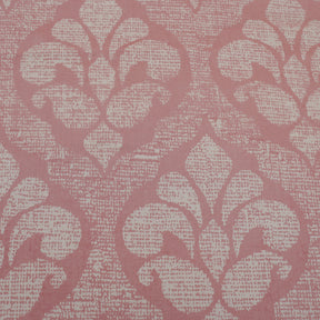 Folklore Transition Diamond Festivity Printed 100% Cotton Peach Ultra Soft Bed Sheet