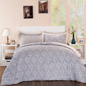 Folklore Transition Diamond Festivity 100%Cotton Print 2 Pc Single Duvet Cover with Pillow Case