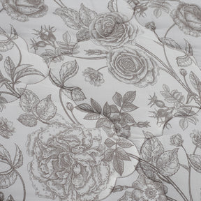 Blossom Couture Emma Winter Quilt/Quilted Bed Cover/Comforter Brown