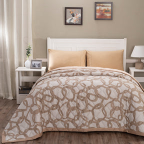 Art Nouveau Harriett Summer AC Quilt/Quilted Bed Cover/Comforter Pink