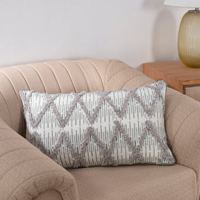 Zircon Jager Printed & Embroidered Cushion Cover
