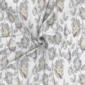 Regency Abigail Printed 210TC 100 %Cotton Purple Bed Sheet