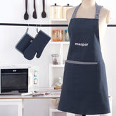 Russel Dark Grey 1 Pc Apron