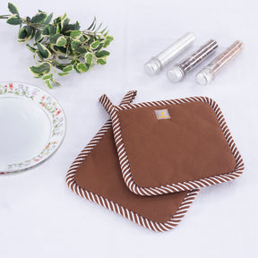 Russel Brown 2 Pc Pot Holder