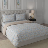 Hermosa Exotic Bouquet Tupack Blue Quilt