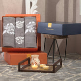 Florent Ultra-Soft And Highly Absorbant Ash Grey 5Pc Bath Set