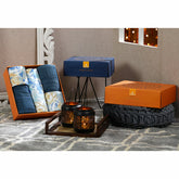 Backyard Patio Meridian Bed Bath Set Blue