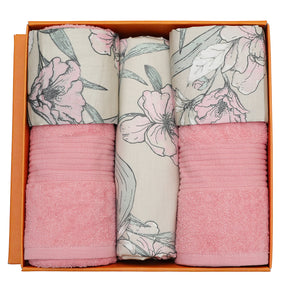 Backyard Patio Valencia Bed Bath Set Red