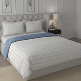 Backyard Patio Adrian Summer AC Quilt/Quilted Bed Cover/Comforter Blue