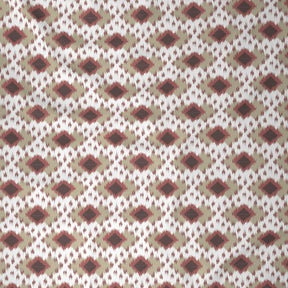 Florescence Arlen Print Red Fitted Sheet With Pillow Covers