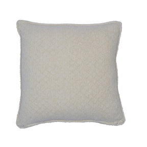 Blaize 100% Cotton Solid Weave Beige Cushion Cover