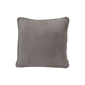 Caroline Herringbone Textured Soft Woven Grey Cushion Cover