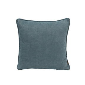 Caroline Herringbone Textured Soft Woven Aqua Cushion Cover