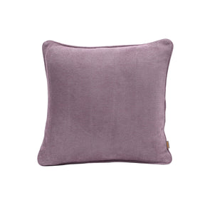 Caroline Herringbone Textured Soft Woven Purple Cushion Cover