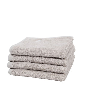 Tranquil Essence Cross Wise Anti-Bacterial, Anti-Fungal and Odour Resistant Beige Towel Set 30X30
