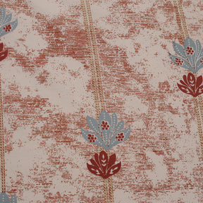 Nouveau Tradition Water Lily Red Bed Sheet