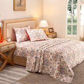 Nouveau Tradition Lawn Rerun Red Bed Sheet