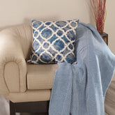 Nouveau Tradition Form Replay Blue Cushion Cover