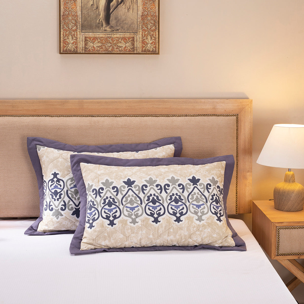 Nouveau Tradition Kaleen Global Blue Pillow Sham Set