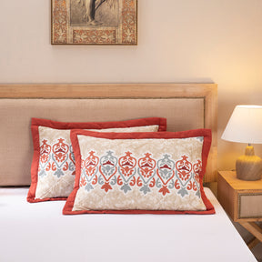 Nouveau Tradition Kaleen Global Red Pillow Sham Set