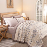 Nouveau Tradition Kaleen Global Neutral Quilt