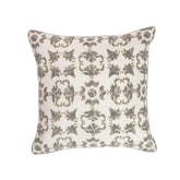 Exotic Heritage Classic Folk Embroidered Medium Grey Cushion Cover