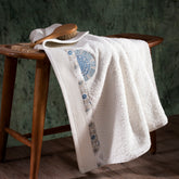 Exotic Heritage Classic Arch Anti-Bacterial, Anti-Fungal and Odour Resistant Towel Set 40X70 Blue