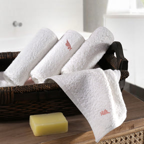 Exotic Heritage Classic Arch Anti-Bacterial, Anti-Fungal and Odour Resistant Towel Set 30X30 Red
