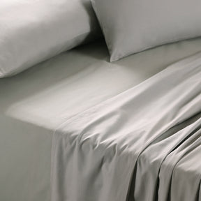 Slumber Plain Easy Care Percale 100% Cotton Wild Dove Crisp Bed Sheet
