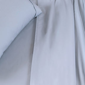 Slumber Plain Easy Care Percale 100% Cotton Winter Sky Crisp Bed Sheet