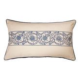 Cyclamen Embroidered Cushion Cover