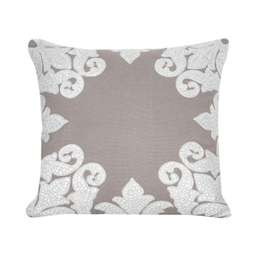 Florence Chain Stitch Embroidered Cushion Cover